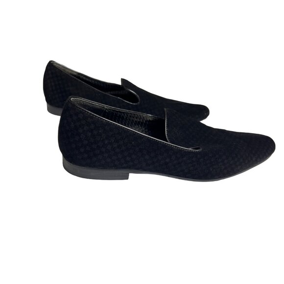 Giorgio Brutini Mens Black Velvet Quilted Loafers Size 13 US Men evening formal - Picture 6 of 9